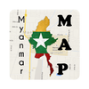 ikon Myanmar Map