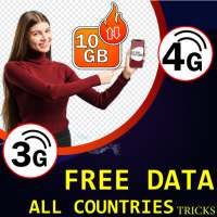 Daily Free Internet Data Tricks up-to 10 GB Data on 9Apps