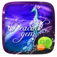 GO SMS PEACOCK GEM THEME on 9Apps