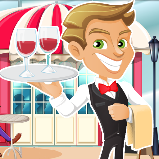 Cooking games restaurants many stages icon