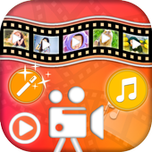 Photo To Video Slideshow Maker Video Editor иконка