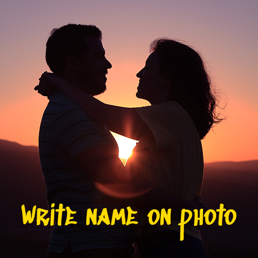Write Name on Photo أيقونة