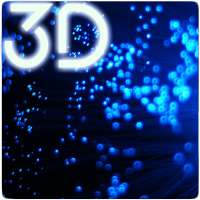 Blue Particles Live Wallpaper on 9Apps