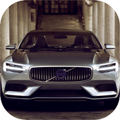 racing car hill climb driving icon