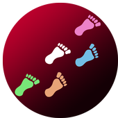 Pedometer - Calorie Counter Happy Steps icon