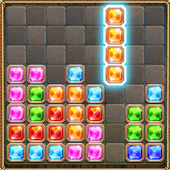 panda puzzle block icon