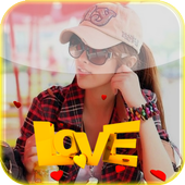 Text on Pictures Free icon