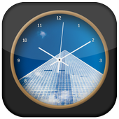 Angle Clock Live Wallpaper أيقونة