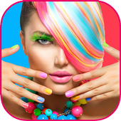 Hair and Lip Color Changer icon