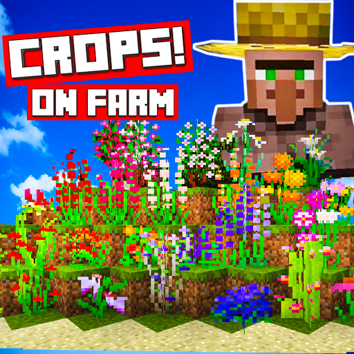Crops for Farm Mods for MCPE أيقونة