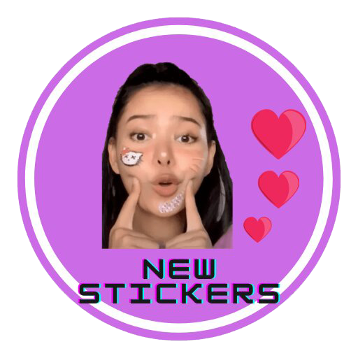 Bella Poarch STICKERS for WhatsApps TikTok icon