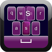 Purple Keyboard icon