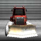 Offroad Snow Plow Cleaner Truck Game on 9Apps