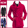 Men Trench Coat Suit Photo Editor icon