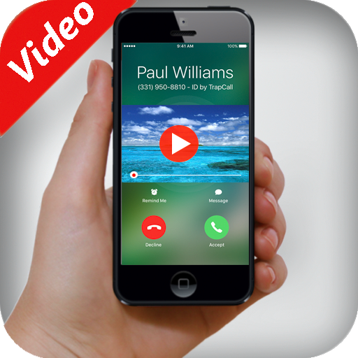 Full Screen Video Caller ID icon