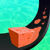 Sponge line color 3D icon