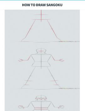 how to draw dbz 1 تصوير الشاشة