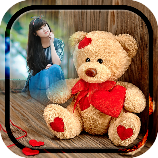 Teddy Bear Photo Frame أيقونة