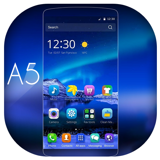 Launcher A5 Theme icon