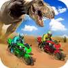 Offroad Dino Escape Heavy Bike Racing