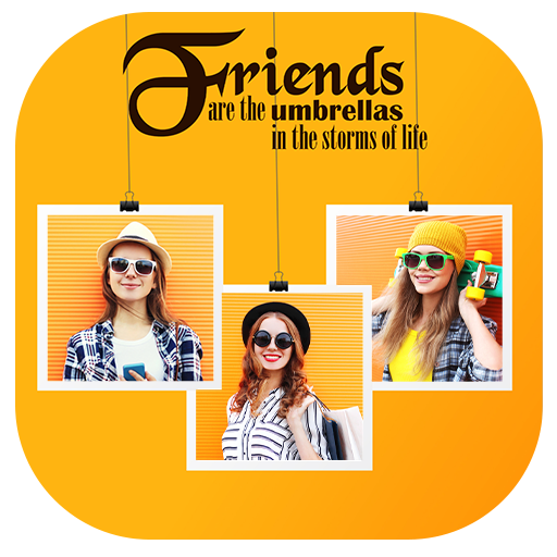 My friend Photo collage maker icon