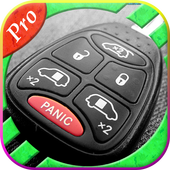 Car key lock remote prank icon