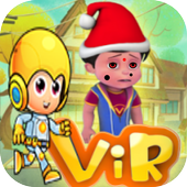 Adventure Robot Boy Vir 3D icon