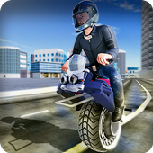 Gyroscope Bike Rider: One Wheel Motorcycle Sim icon