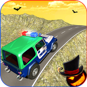 Offroad Police Jeep Hill Climb icon
