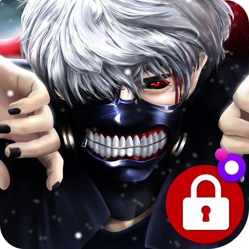 Ken Kaneki Anime Fun Art PIN Lock Screen icon