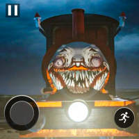 Horror Evil Train: Forest Game