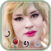 Piercing Photo Editor أيقونة