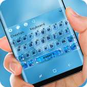 لاكي الأزرق لوحة المفاتيح on 9Apps