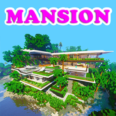 Modern Mansions Houses Maps for Minecraft PE icon