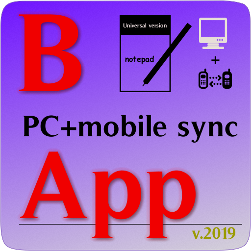 Notes - Notepad sync with the computer icon