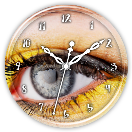 Eye Clock Live Wallpaper icon