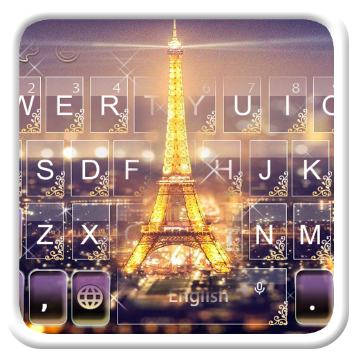 Le thème romantique nuit Paris icon