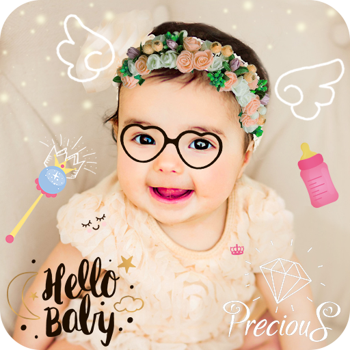 Baby Photo Editor - Baby Milestones,Photo Frames icon