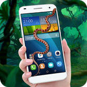 Snake Crawling on Screen icon