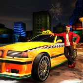 Christmas Taxi Driver Sim 2017 icon