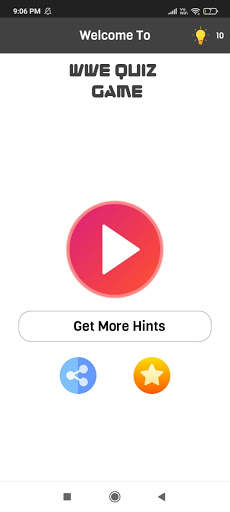 WWE Quiz Game скриншот 1