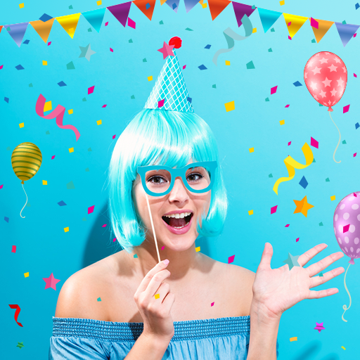 Birthday Photo Effect Video Maker icon