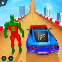 Spider Robot Car GT Racing Stunt Impossible Tracks