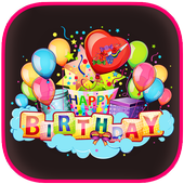 Happy Birthday Frame icon