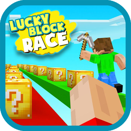 Lucky Block Race for mcpe icon
