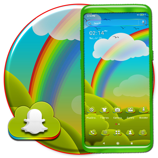 Nature Rainbow Launcher Theme icon