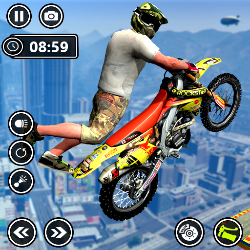 GT Bike Racing 3D: Stunt Games أيقونة