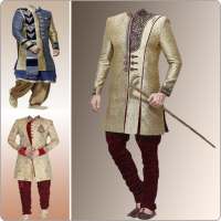 Men Sherwani Photo Suit on 9Apps