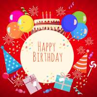 Birthday Photo Frame with name & Birthday Songs