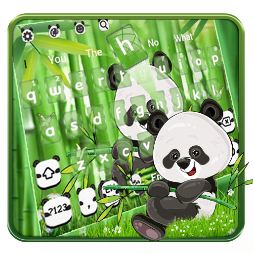 Tema Keyboard Panda Comel icon